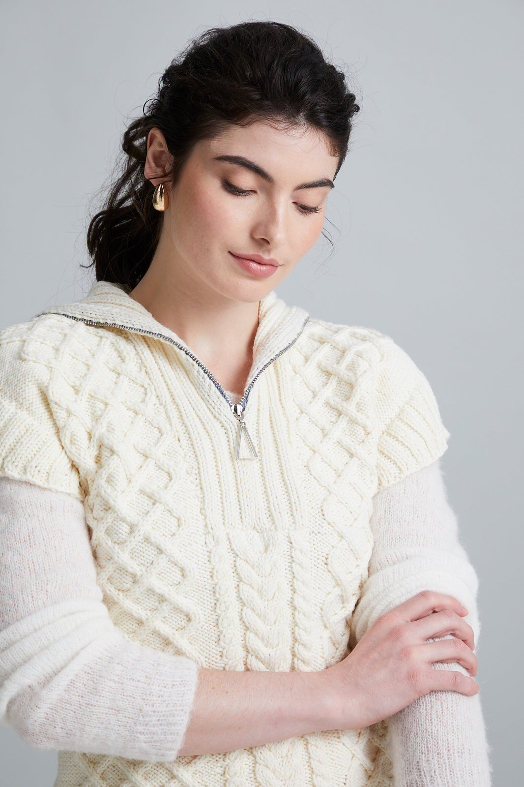 A Mode at Rowan Merino Soft Pattern - Oakley Vest (PDF)