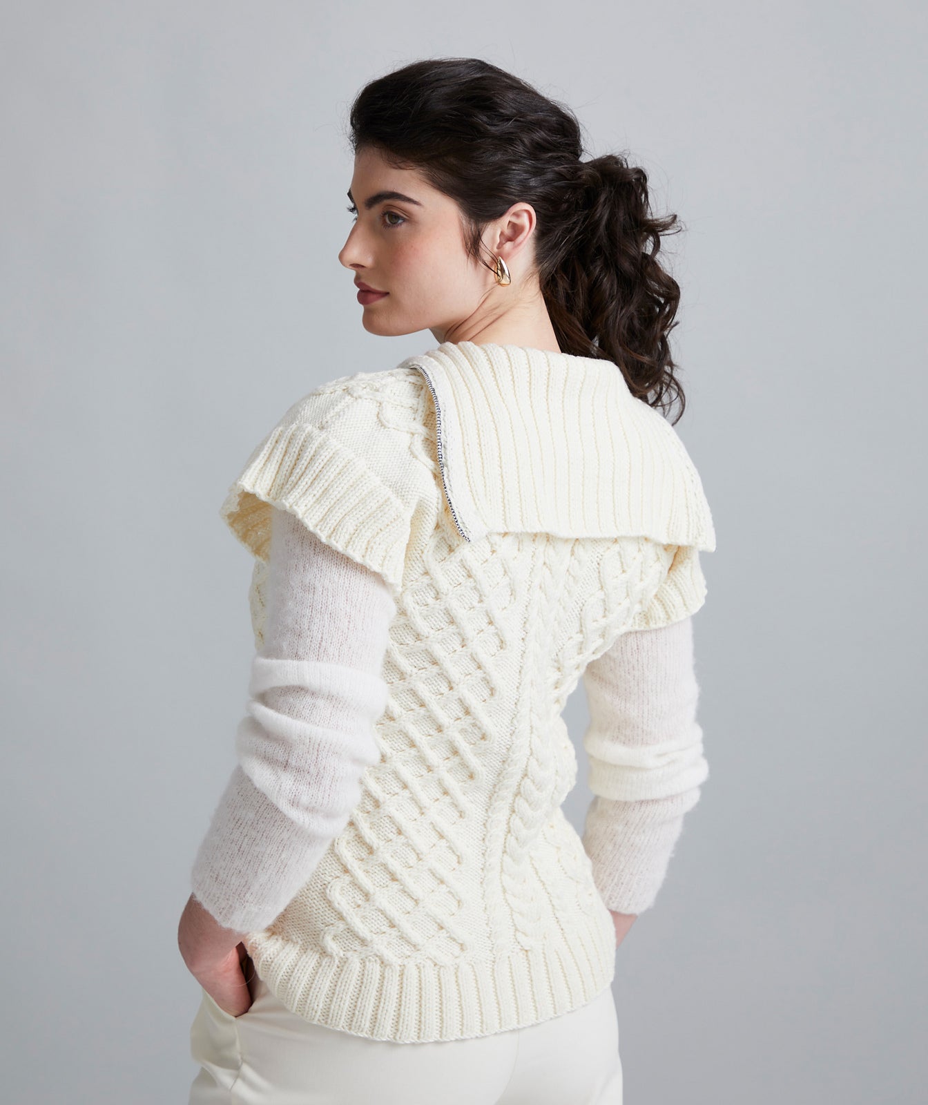 A Mode at Rowan Merino Soft Pattern - Oakley Vest (PDF)