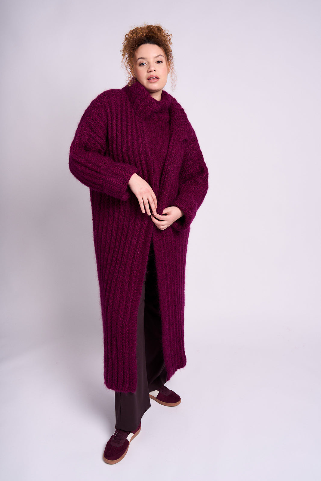 A Mode at Rowan Mohair Soft Pattern - Aeron Coat (PDF)