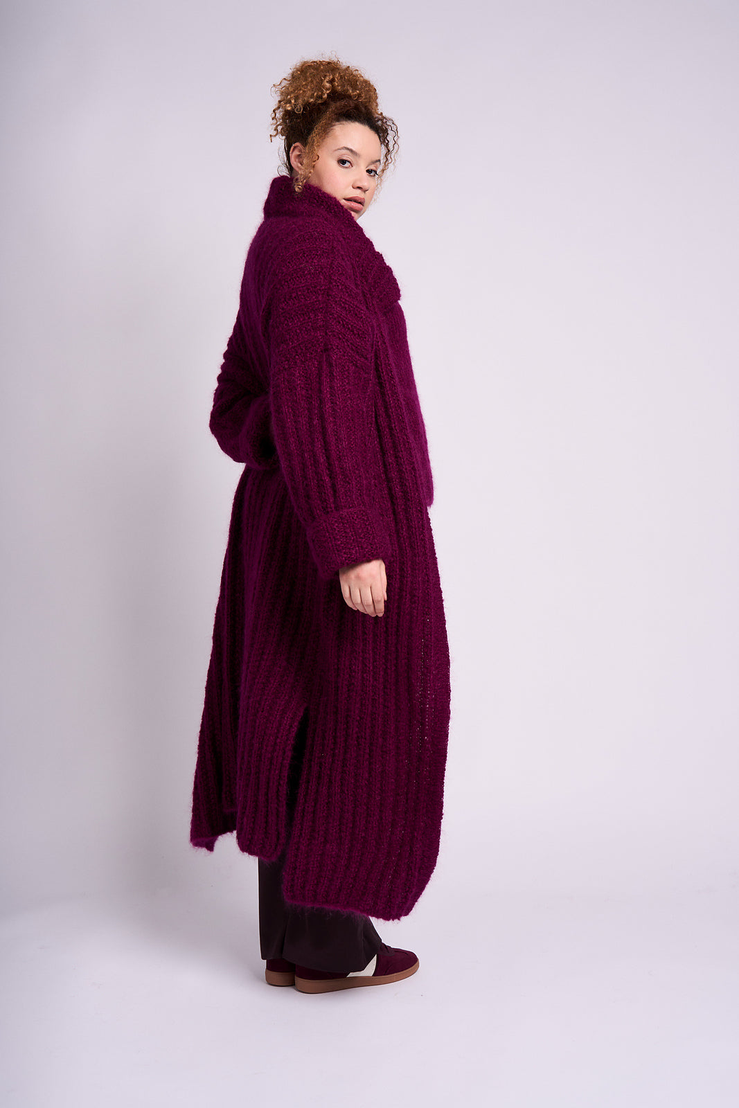 A Mode at Rowan Mohair Soft Pattern - Aeron Coat (PDF)