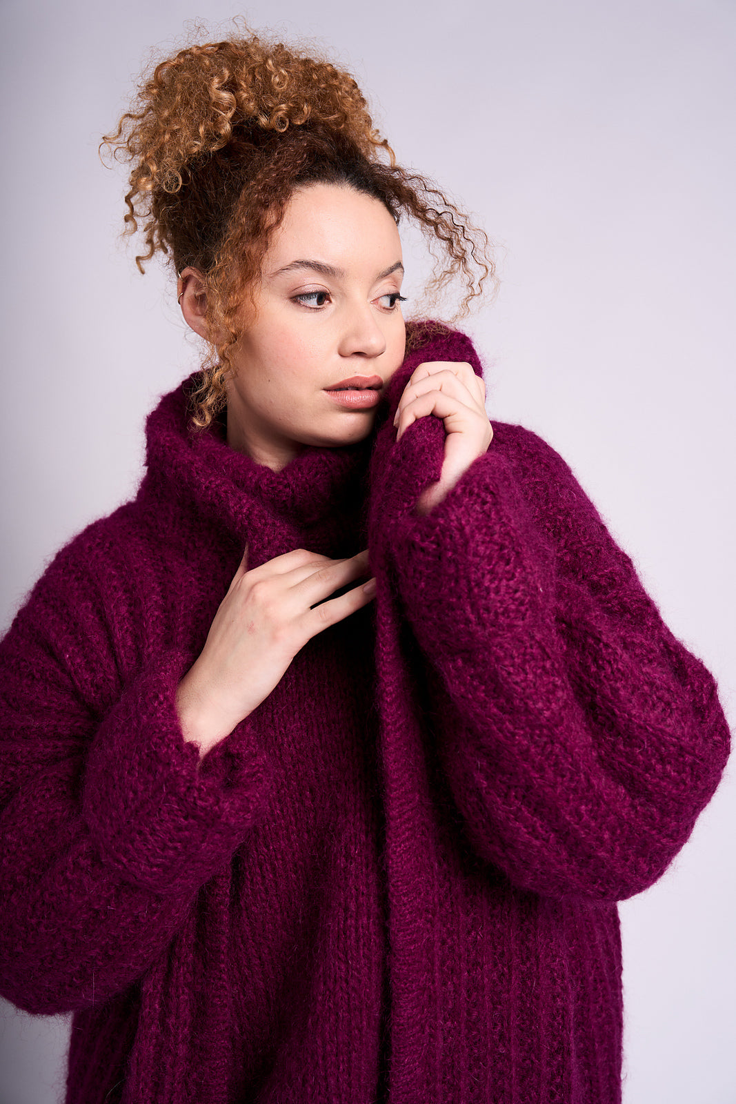 A Mode at Rowan Mohair Soft Pattern - Aeron Coat (PDF)