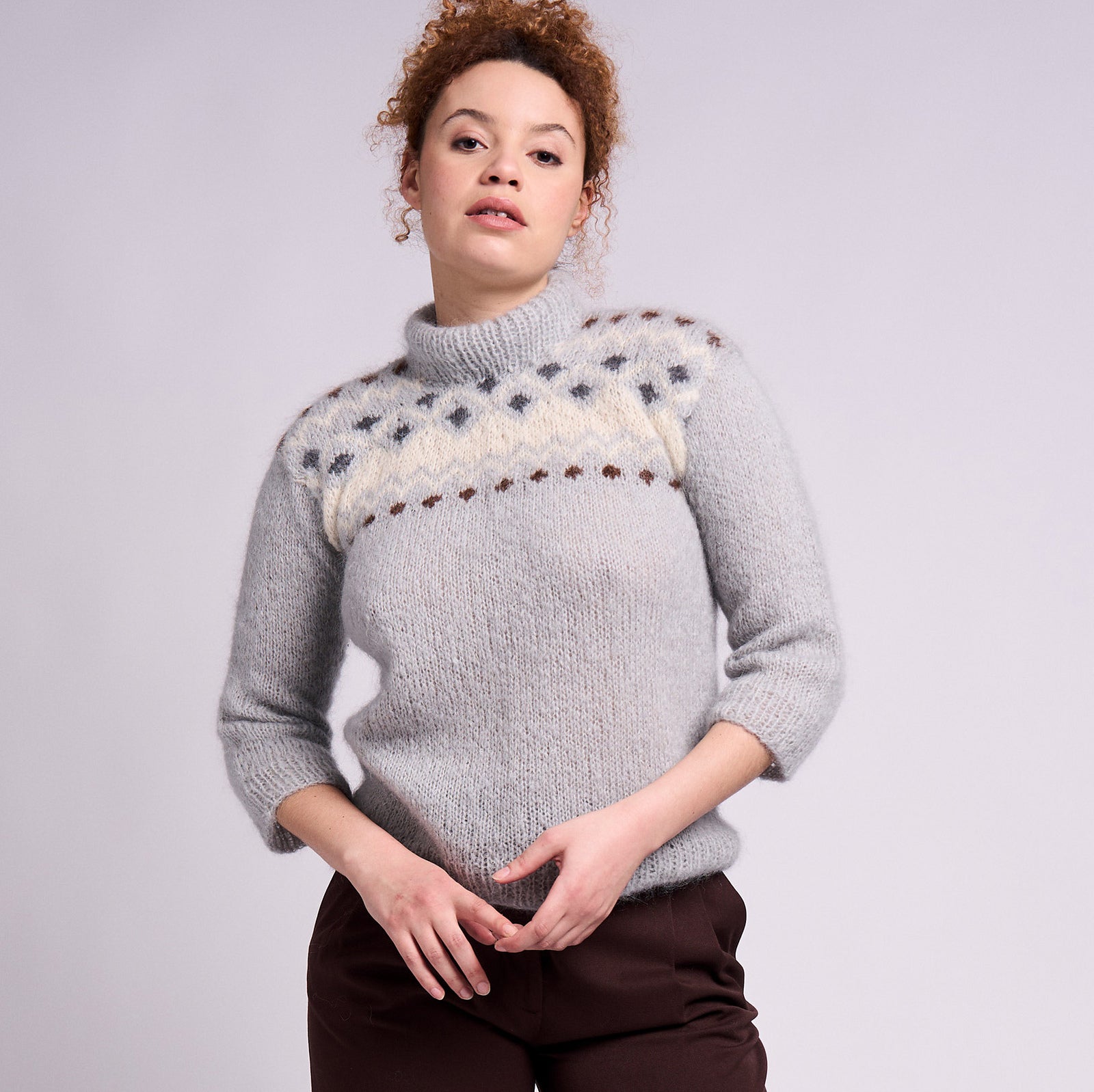 A Mode at Rowan Mohair Soft Pattern - Florence Pullover (PDF)