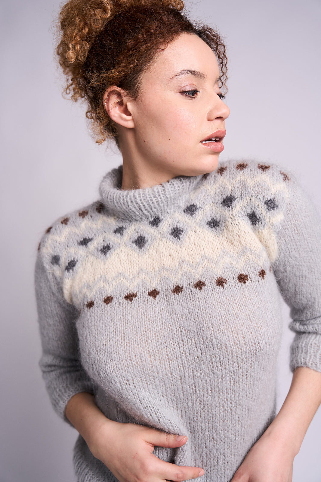 A Mode at Rowan Mohair Soft Pattern - Florence Pullover (PDF)