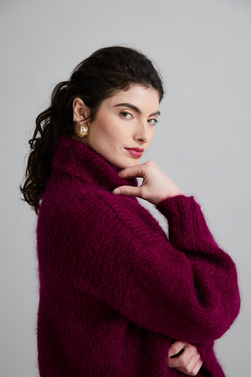 A Mode at Rowan Mohair Soft Pattern - Portofino Pullover (PDF)