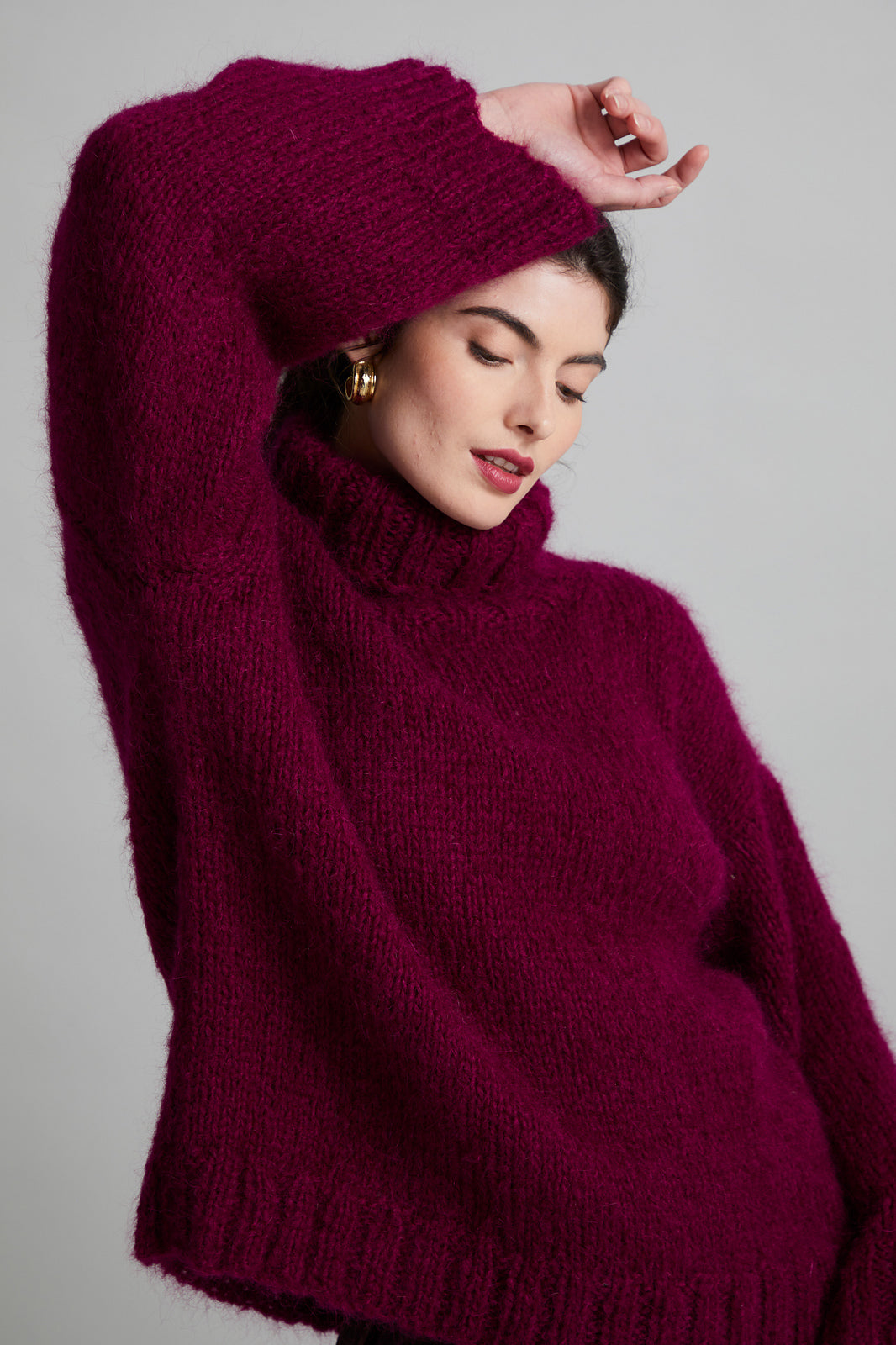 A Mode at Rowan Mohair Soft Pattern - Portofino Pullover (PDF)