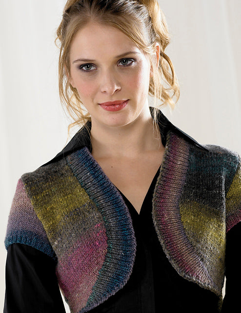 A Noro Cashmere Island Pattern -Bolero (PDF)knitting pattern on sale at Little Knits
