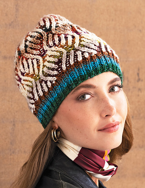 A Noro Kureyon Pattern - Millefeuille (PDF)knitting pattern on sale at Little Knits