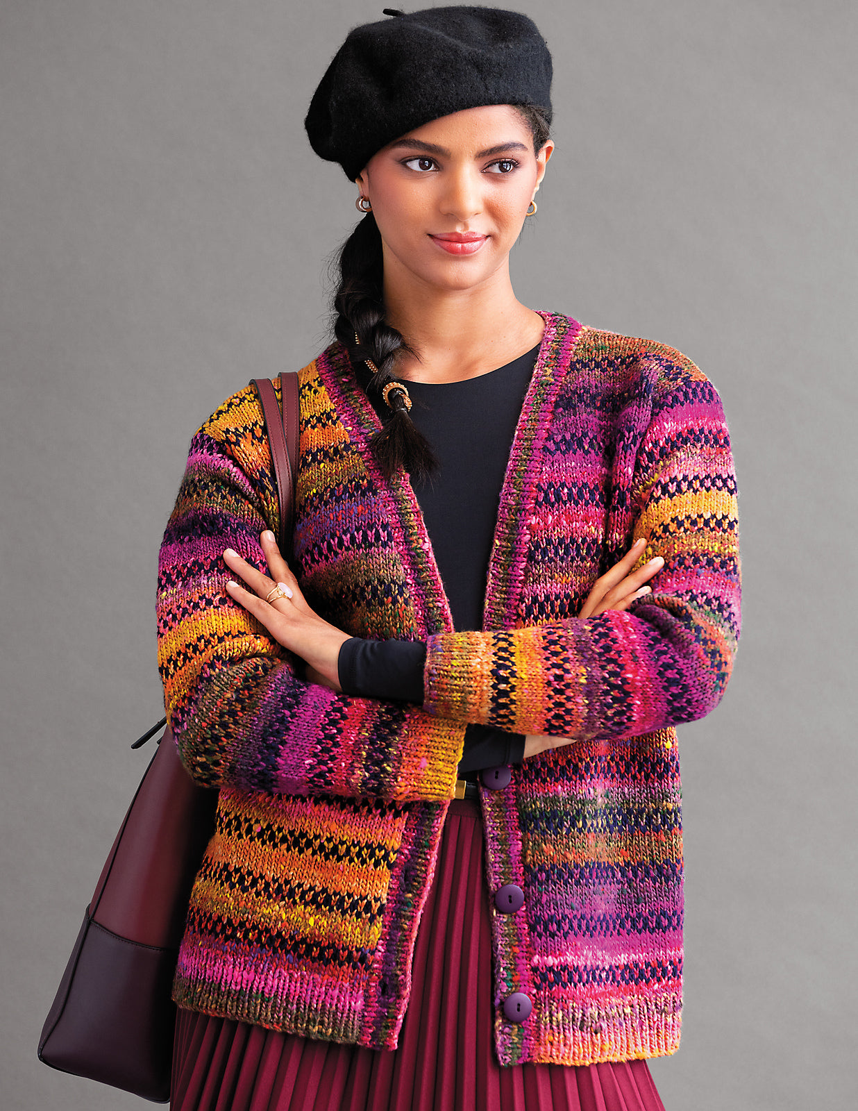 A Noro Malvinas & Ito Pattern - Artisan (PDF)   knitting pattern on sale at Little Knits