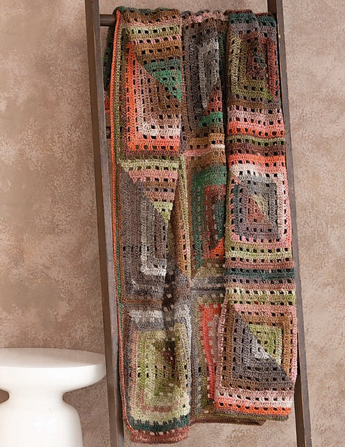 A Noro Silk Garden Lite Pattern -  Earthenware (PDF)Crochet pattern on sale at Little Knits