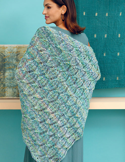 A Noro Silk Garden Sock Pattern - Cable and Cleft (PDF)knitting pattern on sale at Little Knits