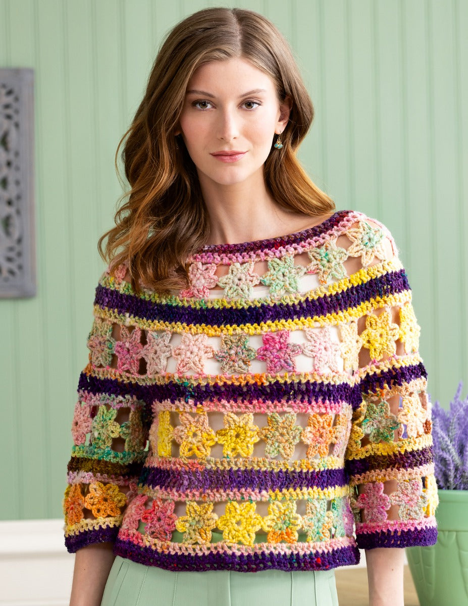 A Noro Sonata Crochet Pattern - Allegro (PDF) on sale at Little Knits