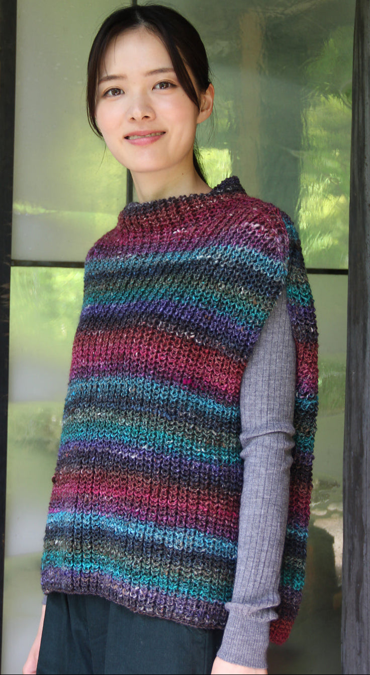 A Noro Tasogare Pattern - Haru (PDF) easy knitting pattern on sale at Little Knits
