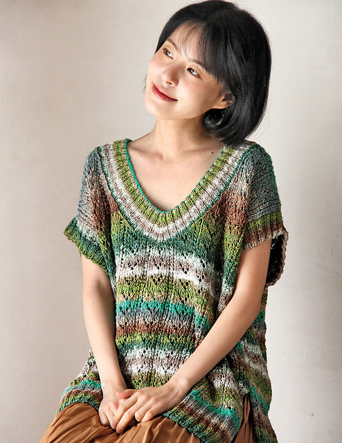 A Noro Yukata Pattern - Hokkaido (PDF)knitting pattern on sale at Little Knits