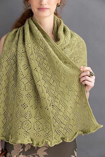 A Queensland United Pattern - Shetland Shawl (PDF) knitting pattern on sale at Little Knits