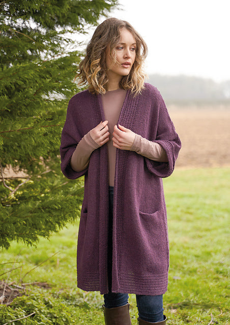 A Rowan Alpaca Classic Pattern - Aretha (PDF) knitting pattern on sale at Little Knits