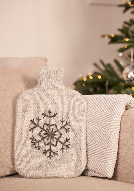 A Rowan Alpaca Classic Pattern -  Snowfall Hottie (PDF) knitting pattern on sale at Little Knits