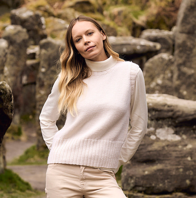 A Rowan Alpaca Soft DK Pattern - Victoria (PDF)  knitting pattern on sale at Little Knits