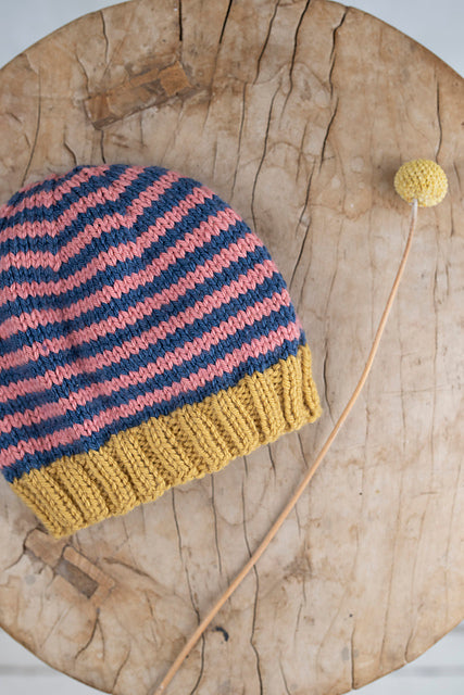 A Rowan Baby Cashsoft Merino Pattern - Bleep Hat (PDF)knitting pattern on sale at Little Knits