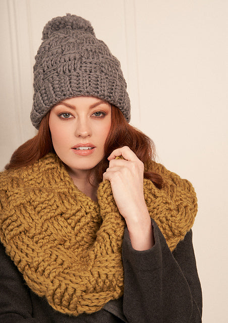 A Rowan Big Wool Pattern - Muriel Hat (PDF)Crochet pattern on sale at Little Knits