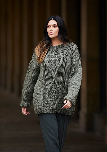 A Rowan Big wool Pattern - Agyness (PDF) knitting pattern on sale at Little Knits