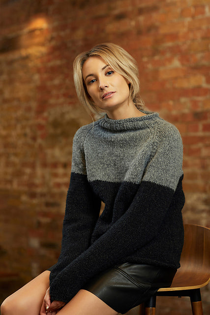 A Rowan Brushed Fleece Pattern - Belle (PDF)knitting pattern on sale at Little Knits