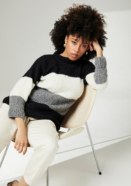 A Rowan Brushed Fleece Pattern - Bond (PDF) knitting pattern on sale at Little Knits