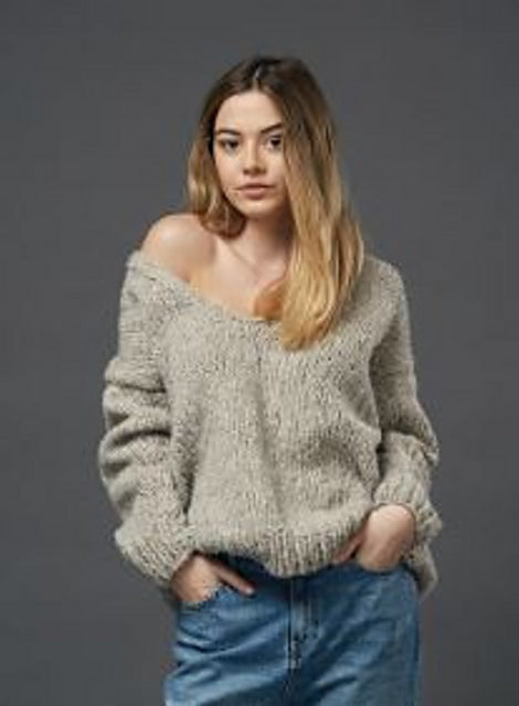 A Rowan Brushed Fleece Pattern - Brooklyn (PDF)knitting pattern on sale at Little Knits