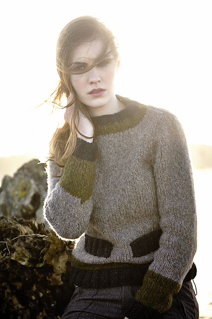 A Rowan Brushed Fleece Pattern - Carmel (PDF)knitting pattern on sale at Little Knits