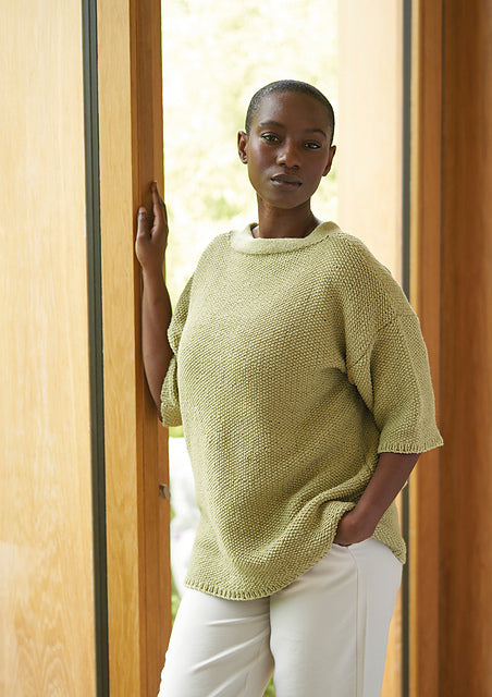 A Rowan Cotton Cashmere Pattern - Petunia (PDF) knitting pattern on sale at Little Knits