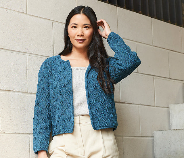 A Rowan Cotton Revive Pattern - Balance (PDF) knitting pattern on sale at Little Knits
