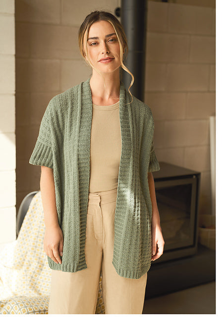 A Rowan Cotton Revive Pattern - Nourish (PDF) knitting pattern on sale at Little Knits