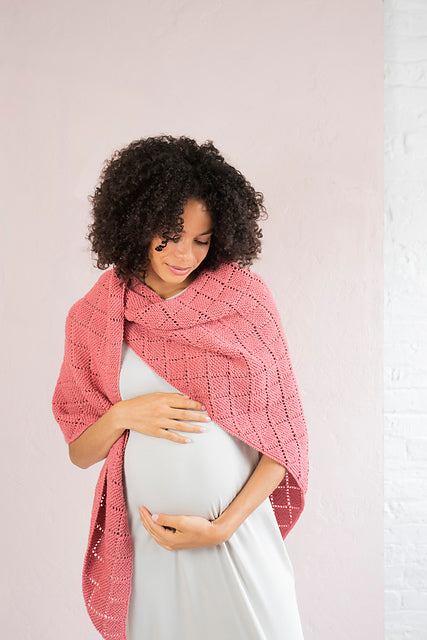 A Rowan Cotton Wool Pattern - Rose (PDF)  knitting pattern on sale at Little Knits