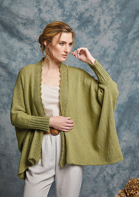 A Rowan Denim Revive Pattern - Ginger (PDF) knitting pattern on sale at Little Knits
