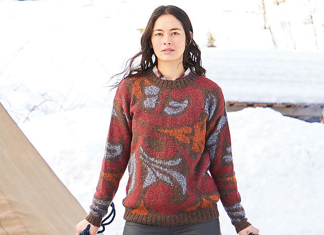 A Rowan Felted Tweed & Kidsilk Haze Pattern -  Thore (PDF)knitting pattern on sale at Little Knits