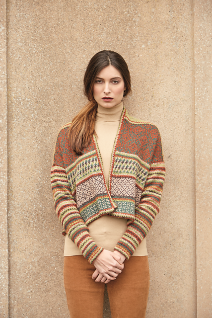 A Rowan Felted Tweed Pattern - Balfour Jacket (PDF) knitting pattern on sale at Little Knits