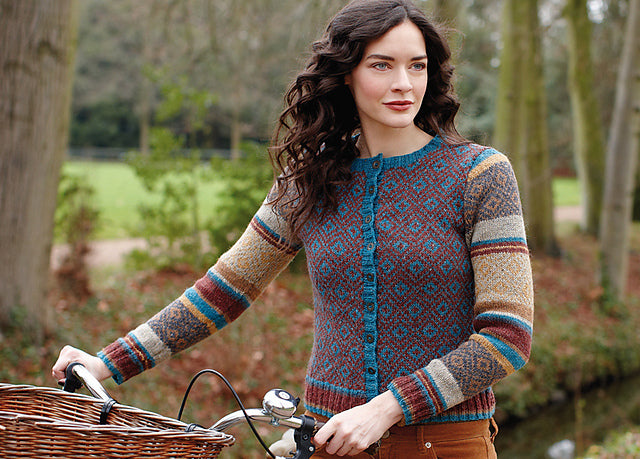A Rowan Felted Tweed Pattern - Eliot Cardigan (PDF) knitting pattern on sale at Little Knits