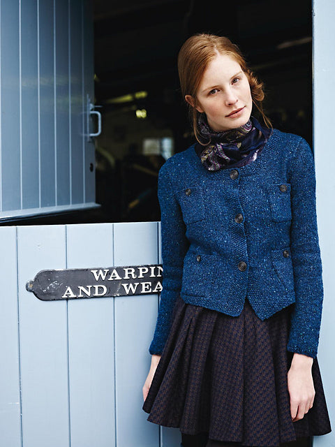 A Rowan Felted Tweed Pattern -  Jestina (PDF)knitting pattern on sale at Little Knits