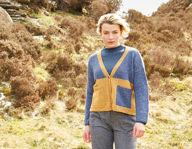 A Rowan Felted Tweed Pattern - Rose (PDF) knitting pattern on sale at Little Knits