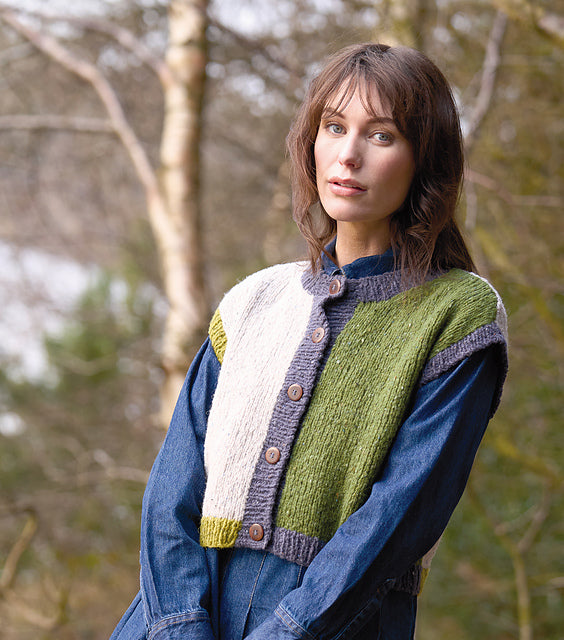 A Rowan Felted Tweed Soft Pattern -  Denim (PDF) knitting pattern on sale at Little Knits