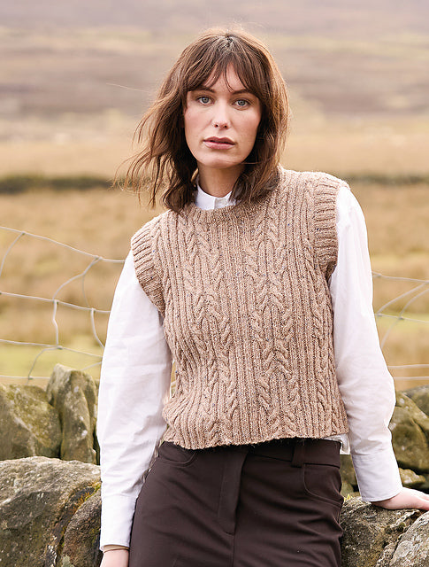 A Rowan Felted Tweed Soft Pattern -  Poplin (PDF) knitting pattern on sale at Little Knits