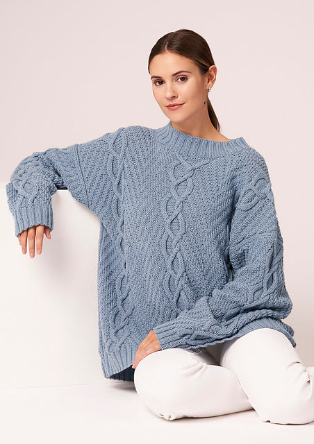 A Rowan Handknit Cotton Pattern - Albatross (PDF) knitting pattern on sale at Little Knits