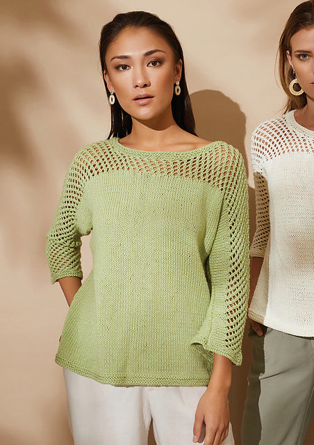 A Rowan Handknit Cotton Pattern -  Pear (PDF) knitting pattern on sale at Little Knits