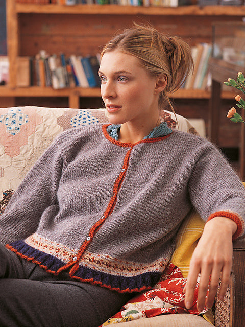 A Rowan Kid Classic Pattern -  Emmeline (PDF)knitting pattern on sale at Little Knits