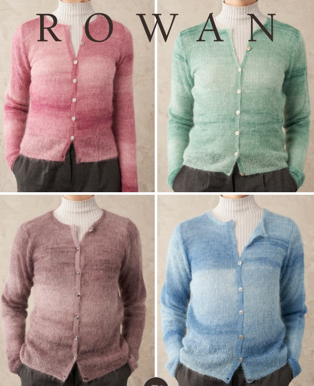 A Rowan Kidsilk Haze Colour Pattern - Belle (PDF)knitting pattern on sale at Little Knits