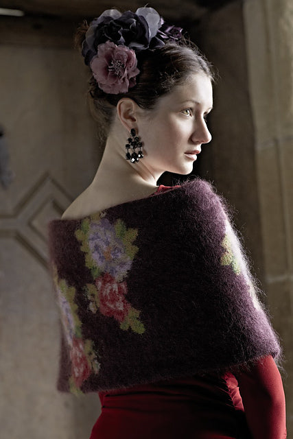 A Rowan Kidsilk Haze Pattern - Berenice Wrap (PDF)knitting pattern on sale at Little Knits