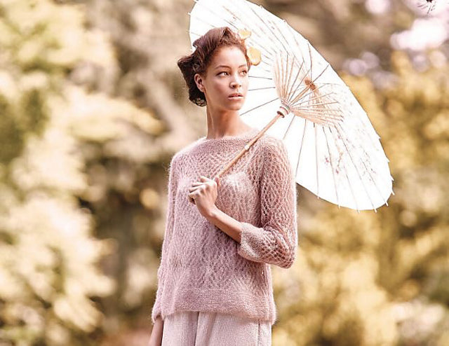 A Rowan Kidsilk Haze Pattern - Ibaraki (PDF)knitting pattern on sale at Little Knits