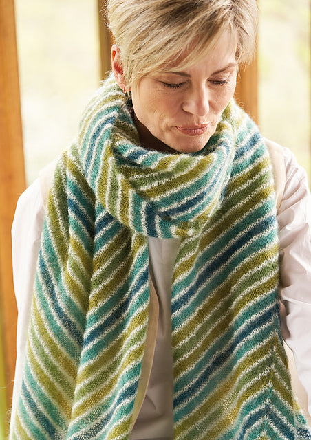 A Rowan Kidsilk Haze Pattern - Ultraviolet (PDF) knitting pattern on sale at Little Knits