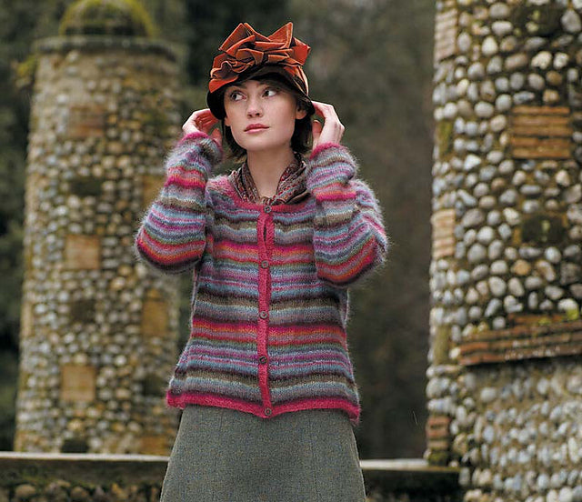 A Rowan Kidsilk Haze Pattern - Wentworth (PDF)knitting pattern on sale at Little Knits