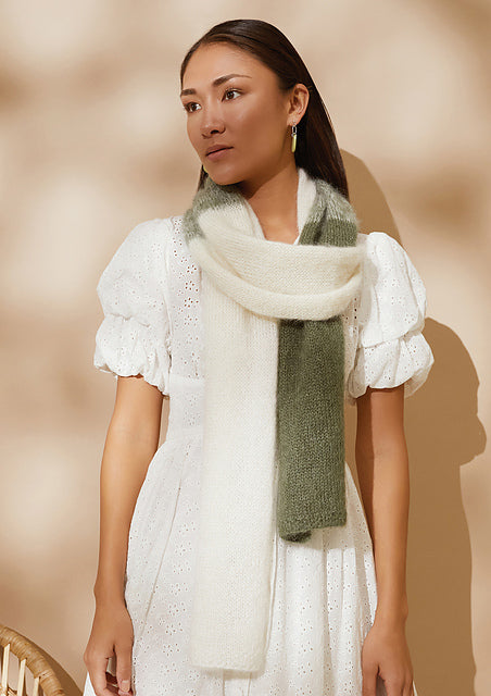 A Rowan Kidsilk haze Pattern -  Ombre (PDF) knitting pattern on sale at Little Knits