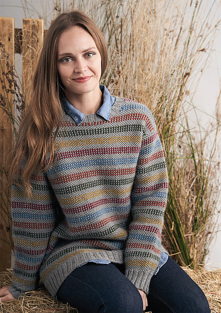 A Rowan Moordale Pattern - Bibby (PDF) knitting pattern on sale at Little Knits